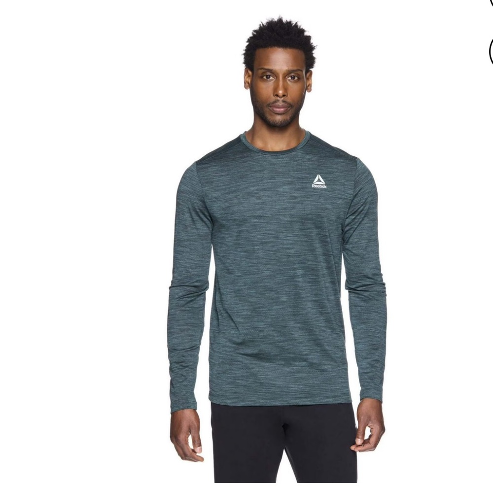 Reebok Men's Stride Performance Long Sleeve